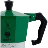 Гейзерная кофеварка Bialetti Moka Express Tricolor (3 порции)
