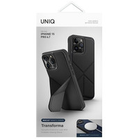 Чехол для телефона Uniq Transforma Black (MagSafe) для iPhone 15 Pro Max IP6.7P(2023)-TRSFMBLK