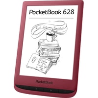 Электронная книга PocketBook 628 (красный)