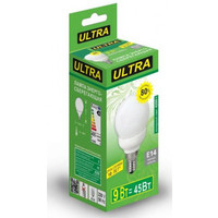 Люминесцентная лампа Ultra G45 E27 9 Вт 4200 К [G459WE274200]