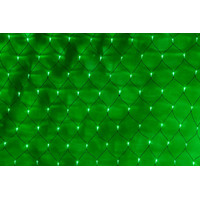 Гирлянда световая сетка IQLED Сеть с контроллером 230В 2x4 м зеленый на черном проводе