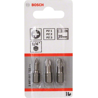 Набор бит Bosch 2607001753 3 предмета