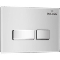 Унитаз подвесной Roxen Antares Bidet в комплекте с инсталляцией StounFix Slim 6 в 1 962866 (кнопка: белое стекло)