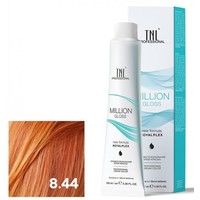 Крем-краска для волос TNL Professional Million Gloss 8.44 100 мл