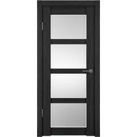 Межкомнатная дверь IstokDoors Горизонталь-12 ДЧ 60x200 (венге мелинга/светлое стекло)