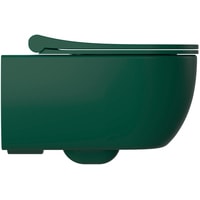 Унитаз подвесной Bocchi V-Tondo Rimless 1416-027-0129 (зеленый матовый) (без сиденья)