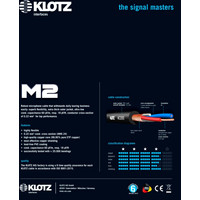 Кабель Klotz M2K1FM0750 (7.5 м)