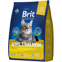 Сухой корм для кошек Brit Premium Cat Adult Salmon с лососем 400 г
