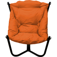 Кресло M-Group Чил 12360407 (черный/оранжевая подушка)