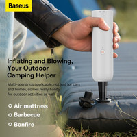Автомобильный пылесос Baseus A3lite Car Vacuum Cleaner VCAQ050002 (белый)