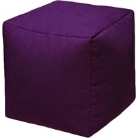 Пуф Bagland Куб (фиолетовый)