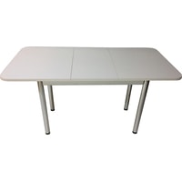 Кухонный стол Solt СТД-10 (серый/ноги круглые хром)