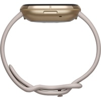 Умные часы Fitbit Sense (золотистый/белый)