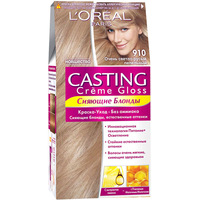 Крем-краска для волос L'Oreal Casting Creme Gloss 910 Oчень светло-русый пепельный