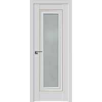 Межкомнатная дверь ProfilDoors 24U L 80x200 (аляска/матовый/золото)