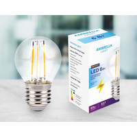 Светодиодная лампочка Ambrella Filament LED E27 6 Вт 4200 К 203915