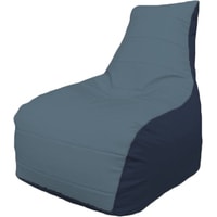 Кресло-мешок Flagman Бумеранг Б1.3-21 (голубой/синий)