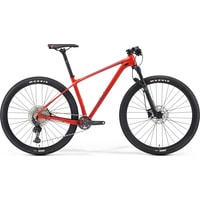 Велосипед Merida Big.Nine Limited L 2021 (глянцевый красный/матовый красный)