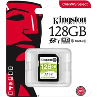Карта памяти Kingston Canvas Select SDS/128GB SDXC 128GB