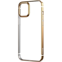 Чехол для телефона Baseus Glitter для iPhone 12 mini (золотистый)