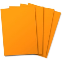 Самоклеящаяся бумага Revcol матовая оранжевая A4 80 г/м2 20 л 6319