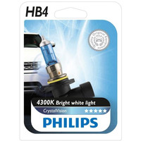 Галогенная лампа Philips HB4 Crystal Vision 1шт