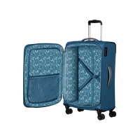 Чемодан-спиннер American Tourister Pulsonic Coronet Blue 68 см