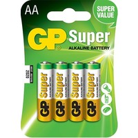 Батарейка GP Super Alkaline AA 4 шт.