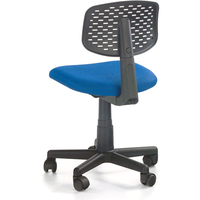 Офисный стул Halmar LOCO 2 (черный/голубой)