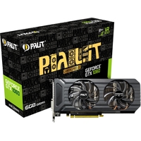 Видеокарта Palit GeForce GTX 1060 GamingPro OC 6GB GDDR5 NE51060V15J9-1061D