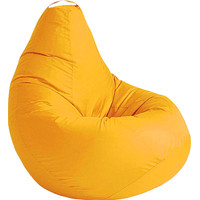 Кресло-мешок Kreslomeshki Груша Ekonom XL EG-110x80-ZH (желтый)