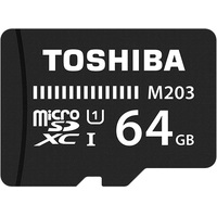 Карта памяти Toshiba THN-M203K0640EA microSDXC Class 10 64GB (с адаптером)