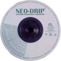 Шланг для капельного полива Neo-Drip Лента капельная эммиторная 6 mil/20 см/1.6 л/ч/1000 м