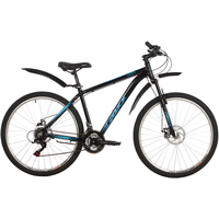 Велосипед Foxx Atlantic D 27.5 р.16 2022 (черный)