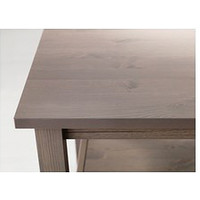 Журнальный столик Ikea Хемнэс (серый/коричневый) [202.141.23]