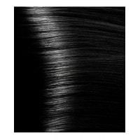 Крем-краска для волос Kapous Professional с гиалуроновой кислотой HY 1.00 Черный интенсивный
