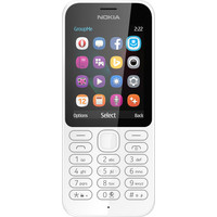 Кнопочный телефон Nokia 222 Dual SIM White