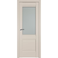 Межкомнатная дверь ProfilDoors Классика 2U L 90x200 (санд/стекло матовое)