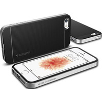 Чехол для телефона Spigen Neo Hybrid для iPhone SE (Satin Silver) [SGP-041CS20185]