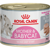 Консервированный корм для кошек Royal Canin Babycat Instinctive мусс для котят до 4 месяцев 0.195 кг