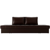 Модульный диван Лига диванов Сплит 101968 (коричневый)