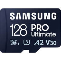 Карта памяти Samsung PRO Ultimate microSDXC 128GB (с адаптером)