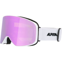 Горнолыжная маска (очки) Alpina Sports Slope Q-Lite A7293811 (White Matt/Q-Lite Rose S2)