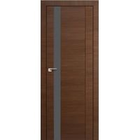Межкомнатная дверь ProfilDoors 62Х 90x200 (малага черри кроскут/стекло серебряный матовый лак)