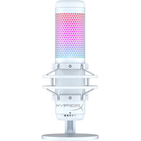 Проводной микрофон HyperX QuadCast S (белый)