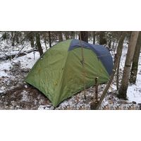 Треккинговая палатка Canadian Camper Explorer 2 AL (зеленый)