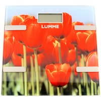 Напольные весы Lumme LU-1333 (тюльпаны)