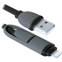 Кабель Defender USB10-03BP (черный) [87488]
