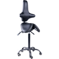 Ортопедический стул Gravitonus EZSolo Back (черный)