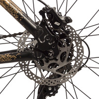 Велосипед Stinger Element Pro 29 р.20 2023 (черный/золотистый)